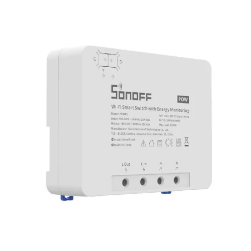 Sonoff Smart WiFi POWR3 okos kapcsoló nagy teljesítménnyel - 12