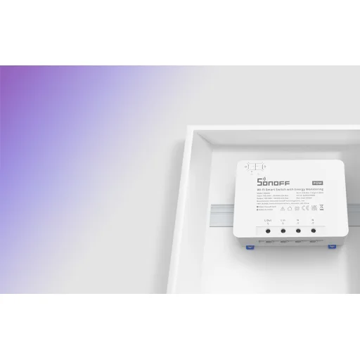 Sonoff Smart WiFi POWR3 okos kapcsoló nagy teljesítménnyel - 6