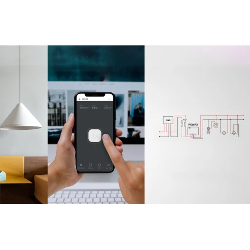 Sonoff Smart WiFi POWR3 okos kapcsoló nagy teljesítménnyel - 8