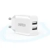 Choetech kétportos hálózati töltő adapter 2 x USB-A 10W 2A fehér (C0030) thumbnail