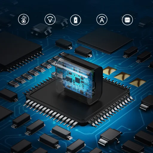 Choetech hálózati töltő adapter USB Type C töltő 25W PPS PD fekete (PD6003) - 3