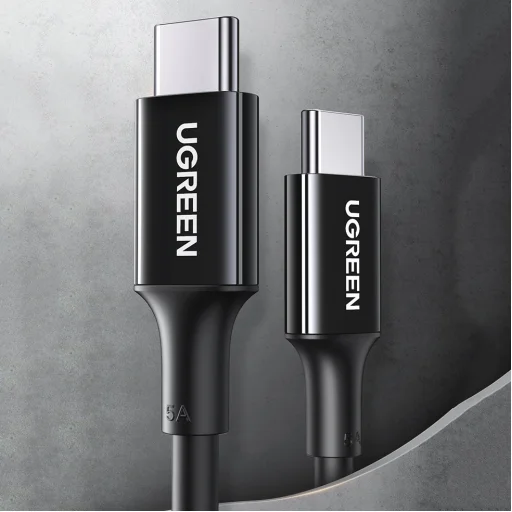 Ugreen töltő- és adatkábel USB Type C - USB Type C PD 100W 5A 2m fehér (US300) - 10