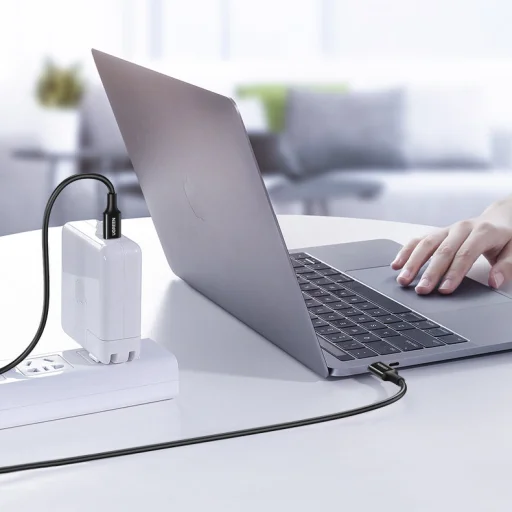 Ugreen töltő- és adatkábel USB Type C - USB Type C PD 100W 5A 2m fehér (US300) - 12