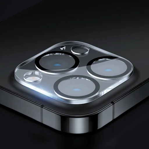 iPhone 14 Plus Joyroom Mirror Series Kamera védő üvegfólia átlátszó (JR-LJ2) - 9