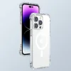 iPhone 14 Pro Joyroom Defender mágneses tok támasztékkal, átlátszó (MagSafe kompatibilis) - 1