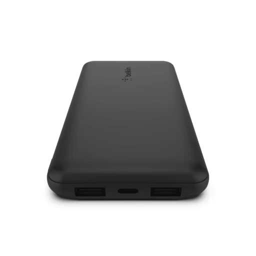 Belkin Boost Charge (10000 mAh) Powerbank USB-C 15W + 2x USB-A + 15cm USB-A - USB-C kábel (BPB011btBK) fekete - 2