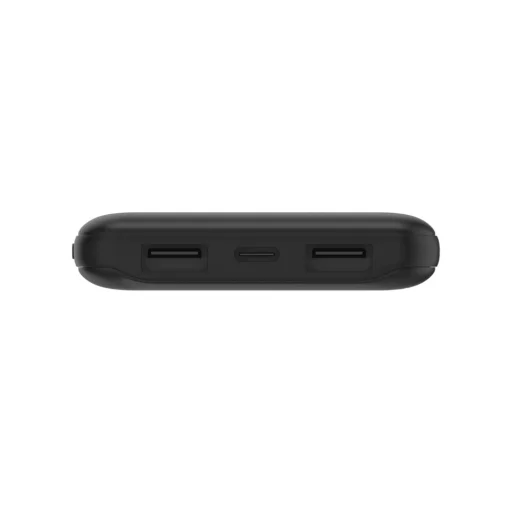 Belkin Boost Charge (10000 mAh) Powerbank USB-C 15W + 2x USB-A + 15cm USB-A - USB-C kábel (BPB011btBK) fekete - 6