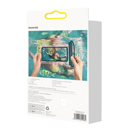 Baseus vízálló telefontok csúszófedéllel sötétkék - 7