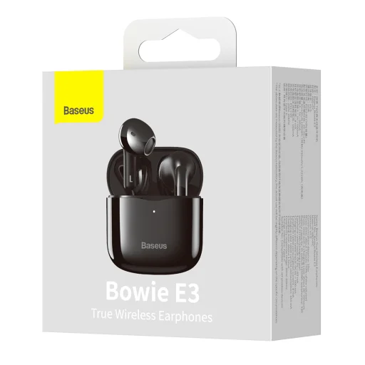Baseus TWS Bowie E3 bluetooth fülhallgató fekete - 6