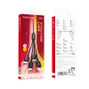 Borofone BX72 4 az 1-ben USB - 2xType C, micro USB, Lightning kábel 2A 1 m fekete thumbnail