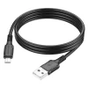 Borofone Succeed BX80 USB - microUSB kábel 2.4A 1m fekete thumbnail
