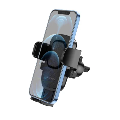 Borofone BH69 autós telefontartó szellőzőrácsra fekete - 4