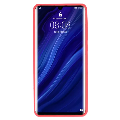 Huawei P30 Pro Vennus Szilikon Lite Tok barack - 3