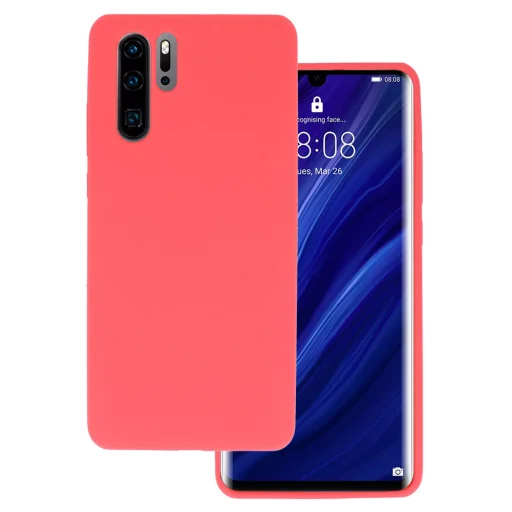 Huawei P30 Pro Vennus Szilikon Lite Tok barack - 1