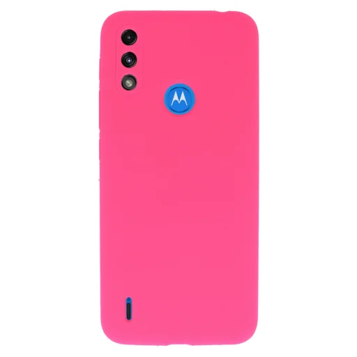 Motorola Moto E7 Power/E7i Power Vennus Szilikon Lite Tok rózsaszín - 5