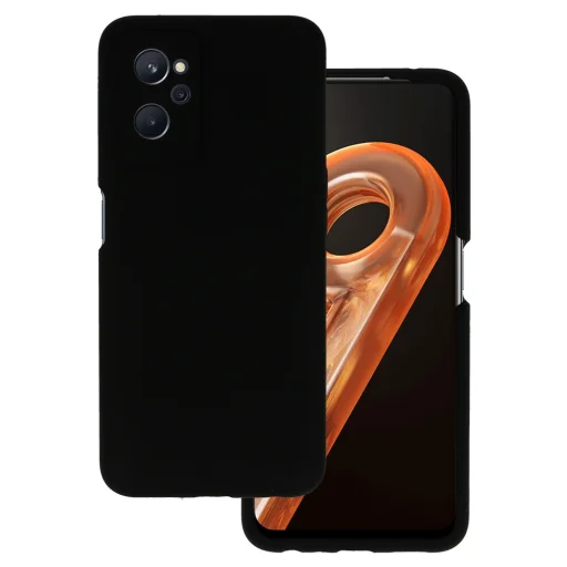 Realme 9i Vennus Szilikon Lite Tok fekete - 1