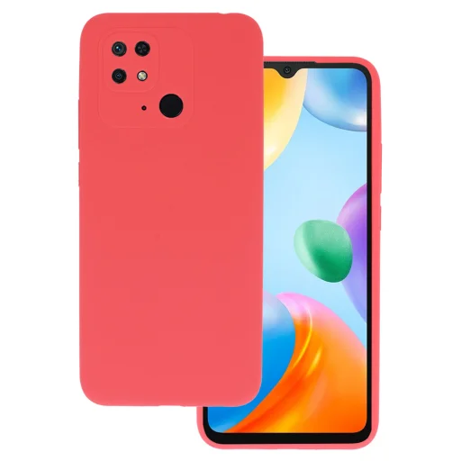 Xiaomi Redmi 10C Vennus Szilikon Lite Tok barack - 3