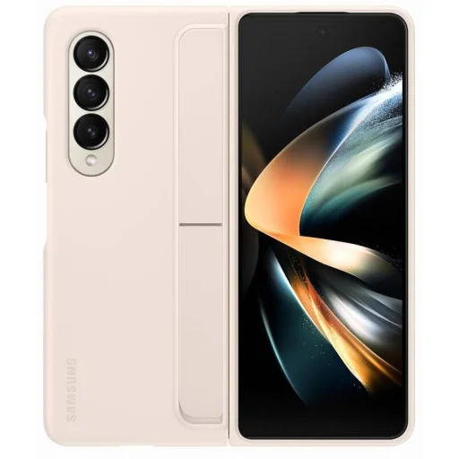 Samsung Galaxy Z Fold 4 Flip Cover gyári tok + S Pen homok színben (EF-OF93PCUE) - 6