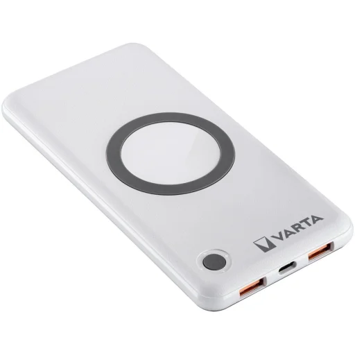 VARTA Powerbank 20000mAh vezeték nélküli töltéssel ezüst - 1