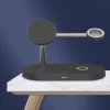 Tech-Protect A14 3 az 1-ben vezeték nélküli töltőállomás MagSafe kompatibilis fekete thumbnail