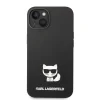 iPhone 14 Plus Karl Lagerfeld Choupette szilikon tok fekete (KLHCP14MSLCTBK) thumbnail