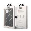 iPhone 14 Plus Karl Lagerfeld PU Grained Leather Logomania tok fekete (KLHCP14MPGMLKFK) thumbnail