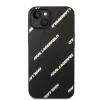 iPhone 14 Plus Karl Lagerfeld PU Grained Leather Logomania tok fekete (KLHCP14MPGMLKFK) thumbnail