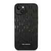 iPhone 14 Plus Karl Lagerfeld Saffiano Monogram tok fekete (KLHCP14MSAKLHPK) thumbnail