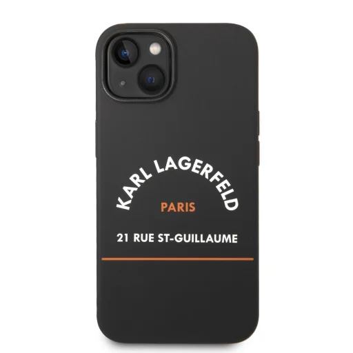 iPhone 14 Plus Karl Lagerfeld Rue St Gullaume tok fekete (KLHCP14MSRSGHLK) - 5