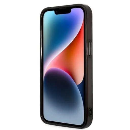 iPhone 14 Plus Karl Lagerfeld Gradient Karl és Choupette tok fekete (KLHCP14MTGKCK) - 4