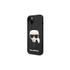iPhone 14 Plus Karl Lagerfeld Karl`s Head szilikon tok fekete (KLHCP14MSLKHBK) thumbnail