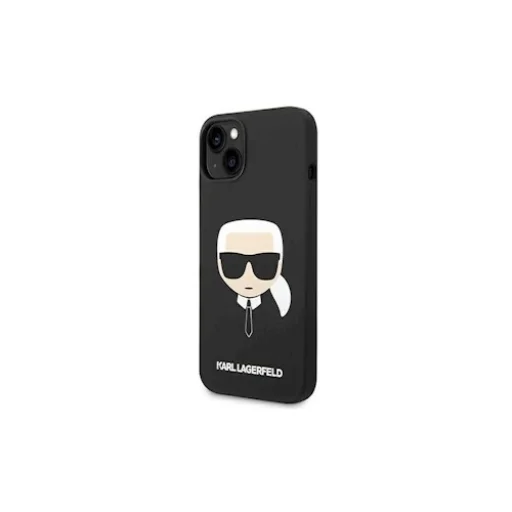 iPhone 14 Plus Karl Lagerfeld Karl`s Head szilikon tok fekete (KLHCP14MSLKHBK) - 2