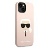 iPhone 14 Plus Karl Lagerfeld Karl`s Head szilikon tok rózsaszín (KLHCP14MSLKHLP) thumbnail