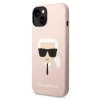 iPhone 14 Plus Karl Lagerfeld Karl`s Head szilikon tok rózsaszín (KLHCP14MSLKHLP) thumbnail