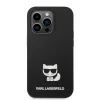 iPhone 14 Pro Max Karl Lagerfeld Choupette szilikon tok fekete (KLHCP14XSLCTBK) thumbnail