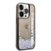 iPhone 14 Pro Max Karl Lagerfeld Translucent Liquid Glitter tok fekete (KLHCP14XLCKVK) thumbnail