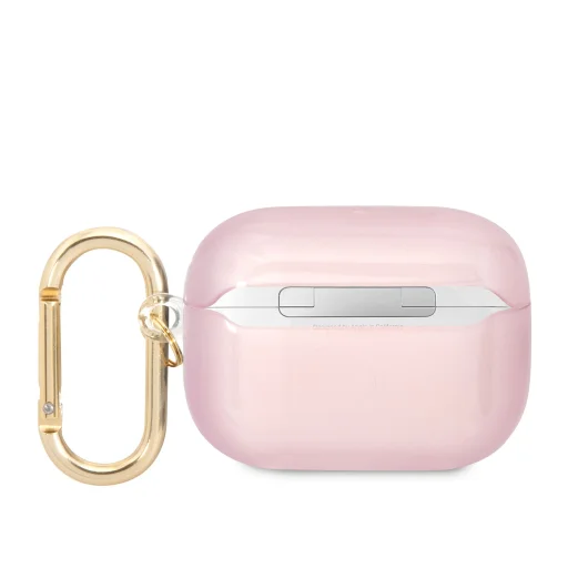 Airpods Pro Guess Translucent tok rózsaszín (GUAPHGCOHP) - 2