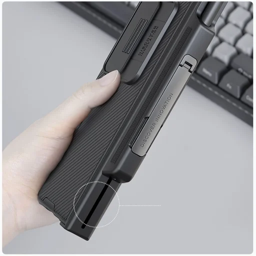 Samsung Galaxy Z Fold 4 Nillkin CamShield Pro tok fekete (S Pent nem tartalmaz) - 8