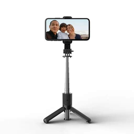 Tech-Protect L02S tripod selfie bot fekete - 9