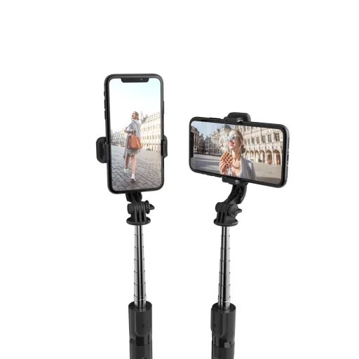 Tech-Protect L02S tripod selfie bot fekete - 2