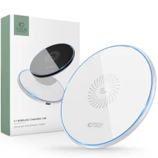 Tech-Protect QI15W-C1 vezeték nélküli töltő 15W fehér
