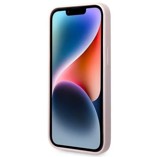 iPhone 14 Plus Guess Szilikon Triangle tok lila (GUHCP14MSLTGU) - 5