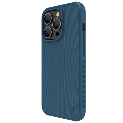 iPhone 14 Pro Nillkin Super Frosted Pro Magnetic tok kék - 9