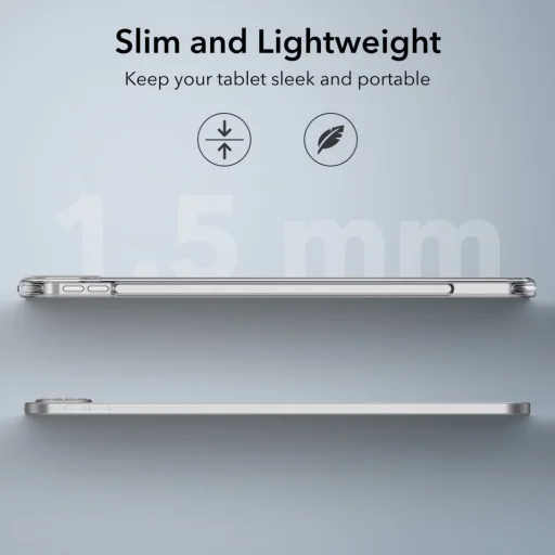 iPad Pro 12.9 2021/2022 ESR Classic Hybrid tok átlátszó - 8