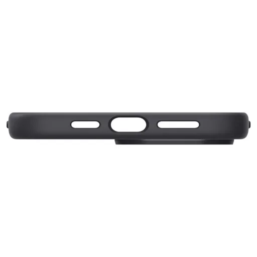 iPhone 14 Pro Max Spigen Silicone Fit MagSafe-kompatibilis tok fekete (ACS04846) - 4