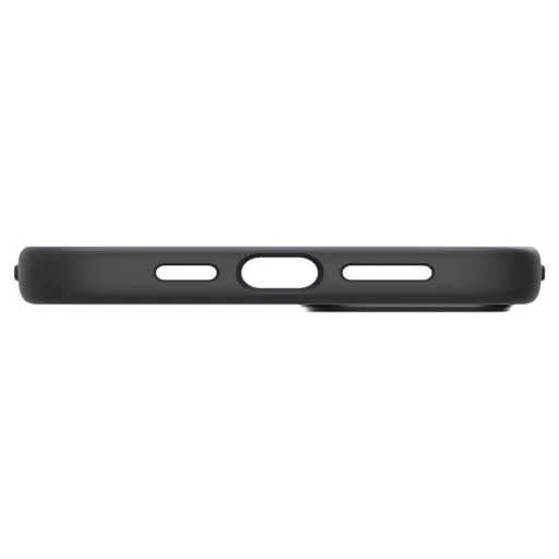 iPhone 14 Spigen Silicone Fit MagSafe-kompatibilis tok fekete (ACS05067) - 5