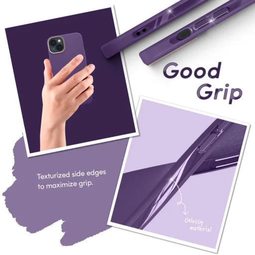 iPhone 14 Plus Spigen Cyrill Ultra Color MagSafe-kompatibilis tok Taro (ACS05489)  - 4