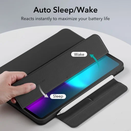 iPad Pro 11 2021/2022 ESR Rebound Hybrid tok fekete - 4