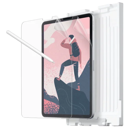 iPad Pro 12.9 2020/2021/2022 Esr Paper Feel PET kijelzővédő fólia 2db - 8