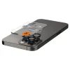 iPhone 14 Pro/14 Pro Max / 15 Pro / 15 Pro Max / 16 Pro / 16 Pro Max / 17 Pro / 17 Pro Max Spigen Optik.TR 2x kameralencsevédő 9H üveg fekete keretes (AGL05205) - 1